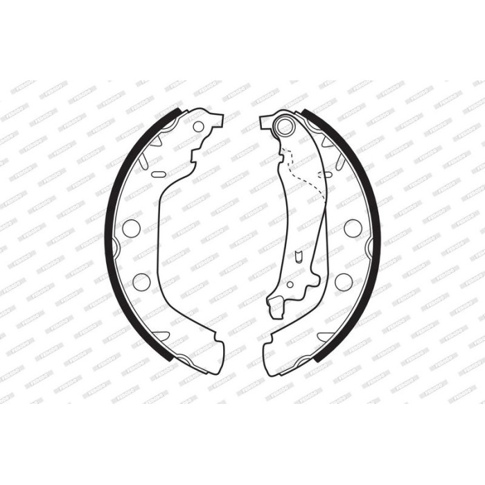 Bremsbackensatz FSB547 Bremsbackensatz FSB547