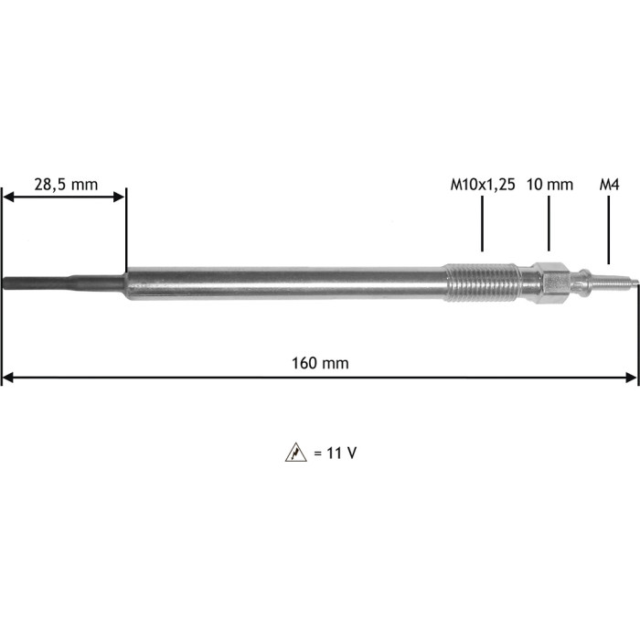 Valeo 345177 Glühkerze Valeo 345177 Glühkerze