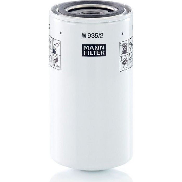 Mann-Filter W 935/2 Filter, Arbeitshydraulik Mann-Filter W 935/2 Filter, Arbeitshydraulik