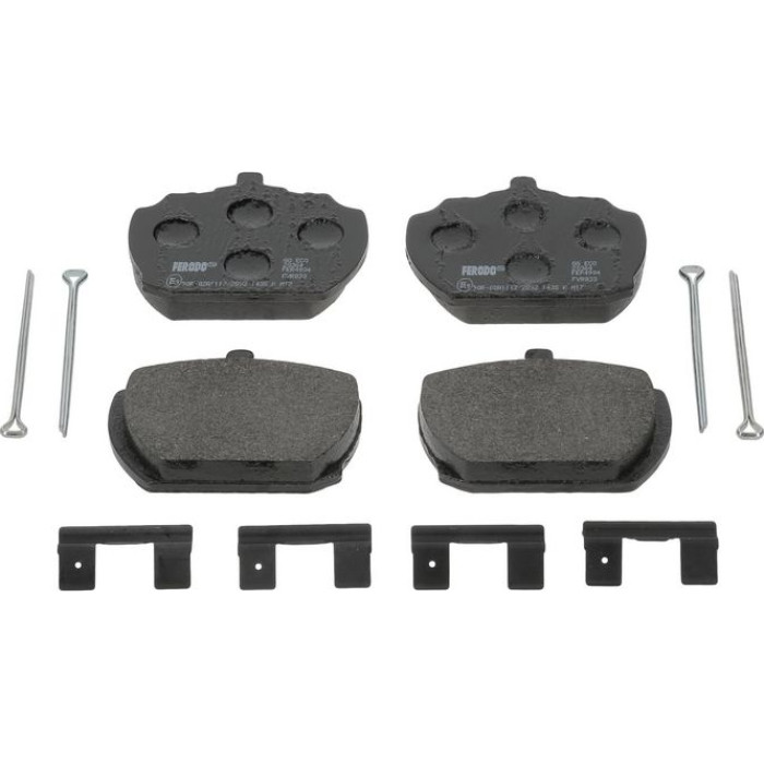 Ferodo FVR833 Bremsbelagsatz, Scheibenbremse PREMIER ECO FRICTION Ferodo FVR833 Bremsbelagsatz, Scheibenbremse PREMIER ECO FRICTION