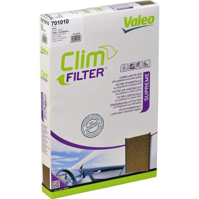 Valeo 701010 Filter, Innenraumluft PROTECT MAX Valeo 701010 Filter, Innenraumluft PROTECT MAX