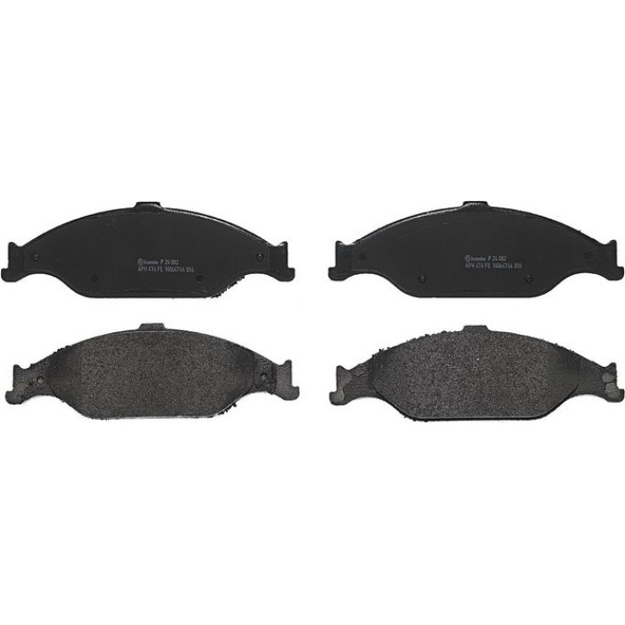 Brembo P 24 082 Bremsbelagsatz, Scheibenbremse PRIME LINE Brembo P 24 082 Bremsbelagsatz, Scheibenbremse PRIME LINE