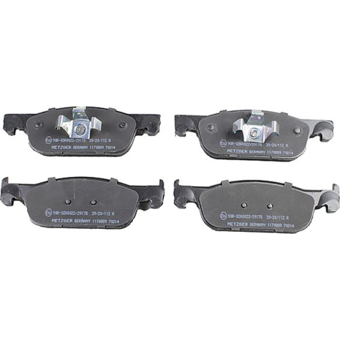 Metzger 1170889 Bremsbelagsatz, Scheibenbremse