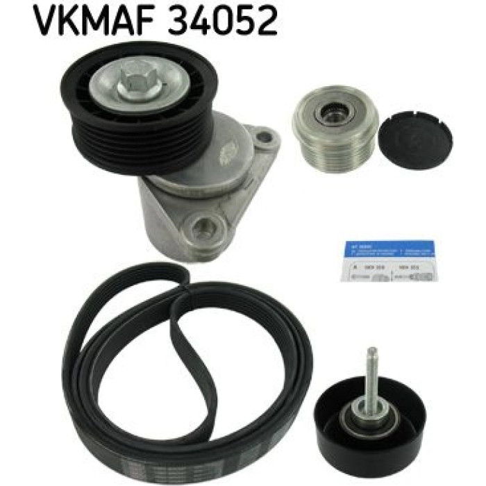 SKF VKMAF 34052 Keilrippenriemensatz