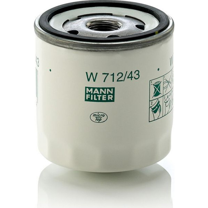 Mann-Filter W 712/43 Ölfilter Mann-Filter W 712/43 Ölfilter