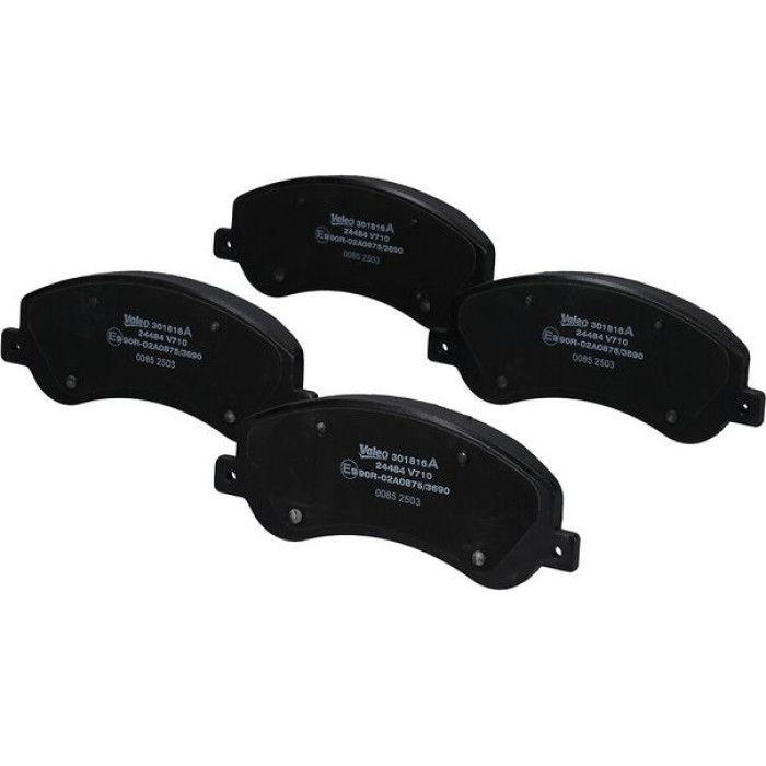 Valeo 301816A Bremsbelagsatz, Scheibenbremse EXPERT