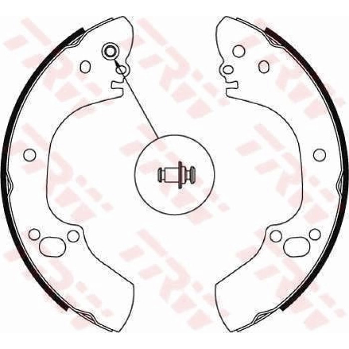 TRW GS8462 Bremsbackensatz
