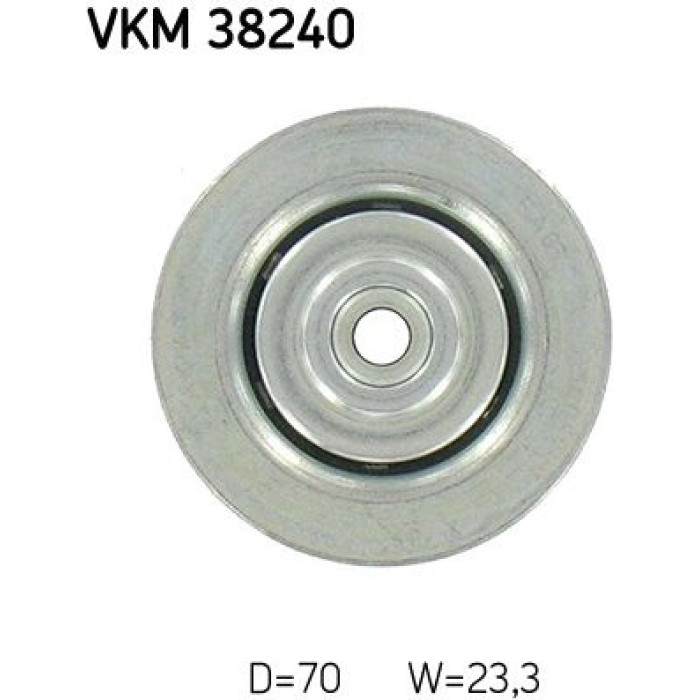 SKF VKM 38240 Umlenkrolle/Führungsrolle, Keilrippenriemen SKF VKM 38240 Umlenkrolle/Führungsrolle, Keilrippenriemen