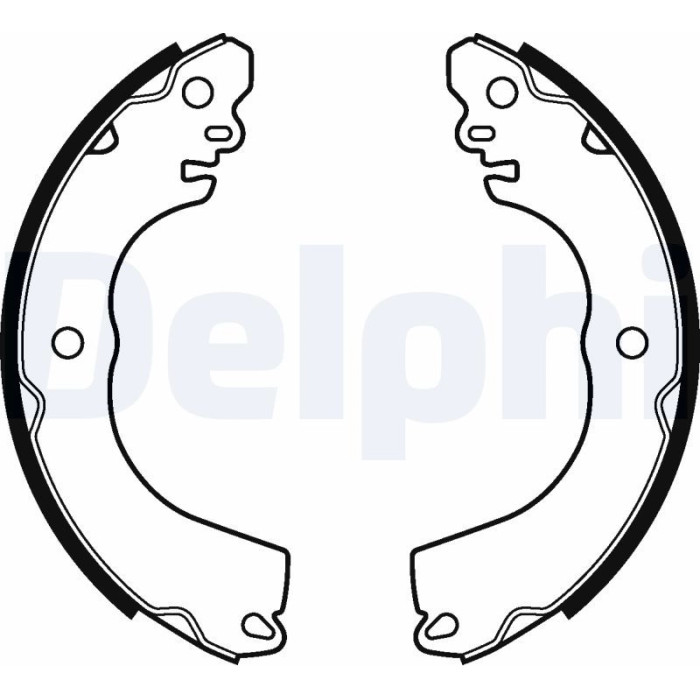 Delphi LS2104 Bremsbackensatz
