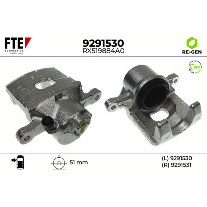 FTE 9291530 Bremssattel FTE 9291530 Bremssattel