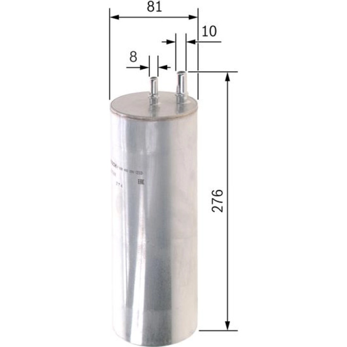 BOSCH F 026 402 220 Kraftstofffilter