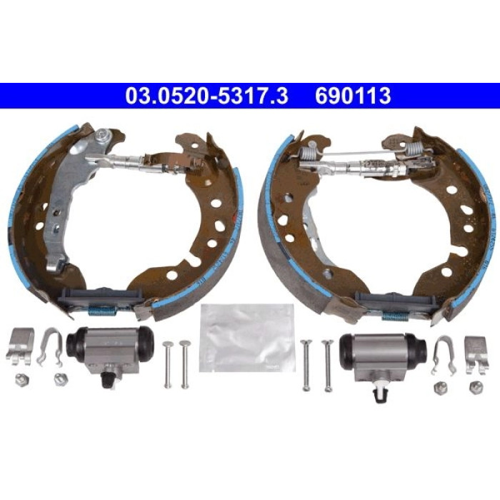 ATE 03.0520-5317.3 Bremsbackensatz Original TopKit ATE 03.0520-5317.3 Bremsbackensatz Original TopKit