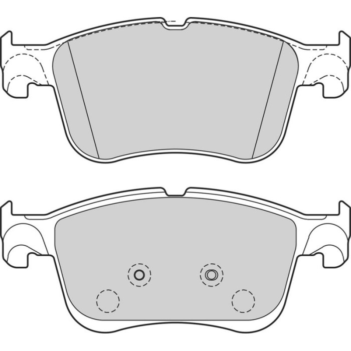 Valeo 302729 Bremsbelagsatz, Scheibenbremse ESSENTIAL