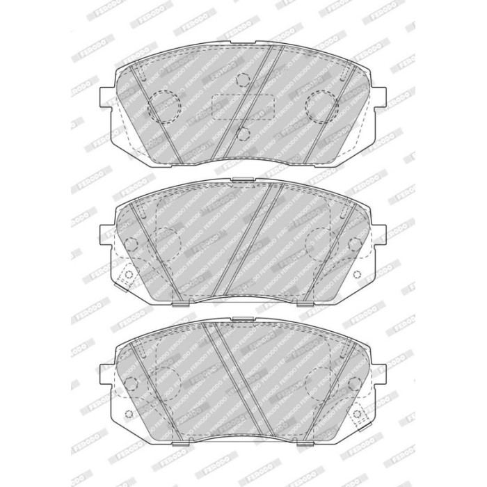 Bremsbelagsatz, Scheibenbremse FDB5039 Bremsbelagsatz, Scheibenbremse FDB5039
