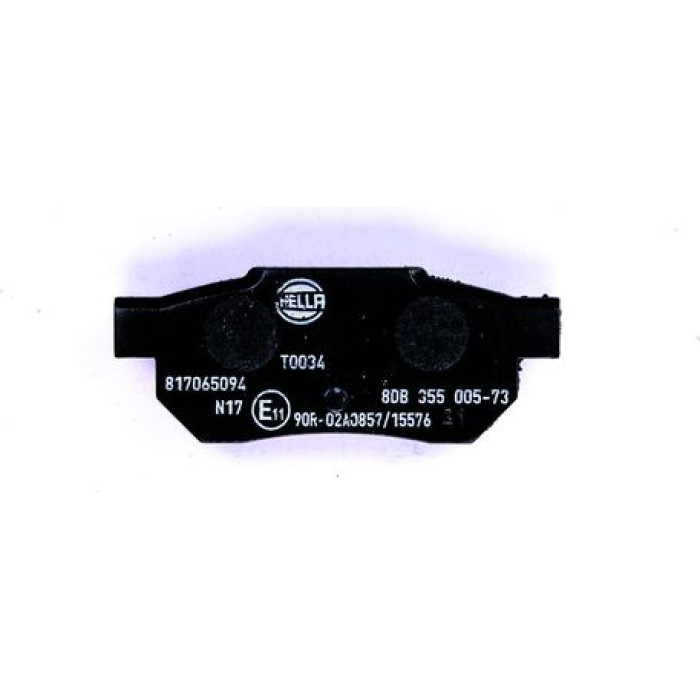 Hella 8DB 355 005-731 Bremsbelagsatz, Scheibenbremse Hella 8DB 355 005-731 Bremsbelagsatz, Scheibenbremse