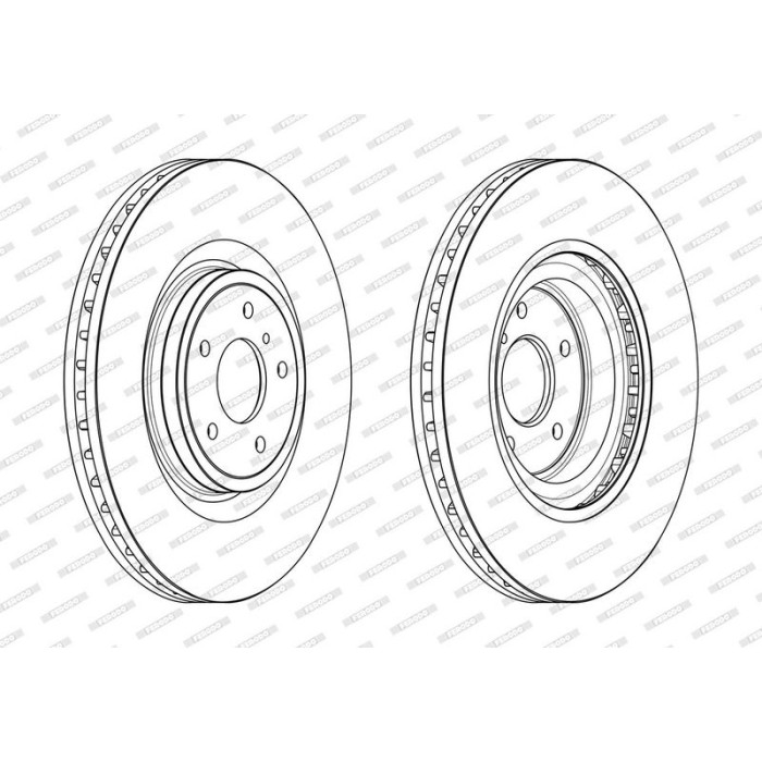 Ferodo DDF2430C-1 Bremsscheibe PREMIER Ferodo DDF2430C-1 Bremsscheibe PREMIER