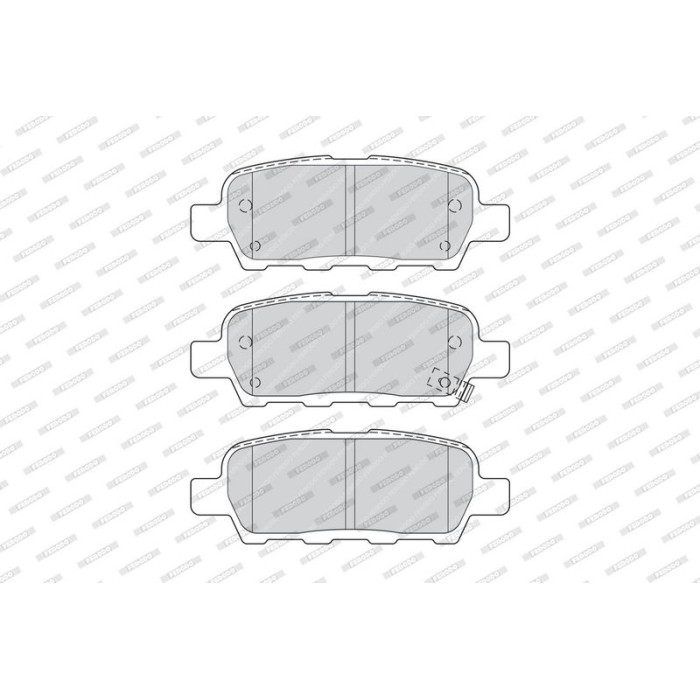 Ferodo FDB4324 Bremsbelagsatz, Scheibenbremse PREMIER ECO FRICTION Ferodo FDB4324 Bremsbelagsatz, Scheibenbremse PREMIER ECO FRICTION