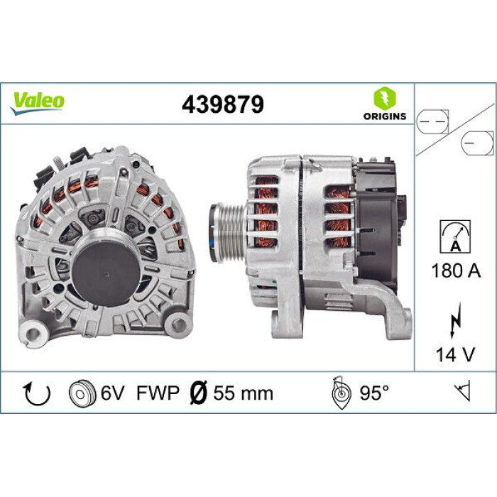 Valeo 439879 Generator ORIGINS - NEW O.E. TECHNOLOGIE Valeo 439879 Generator ORIGINS - NEW O.E. TECHNOLOGIE