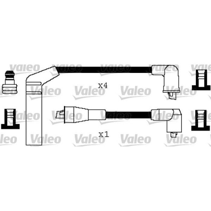 Valeo 346329 Zündleitungssatz Valeo 346329 Zündleitungssatz