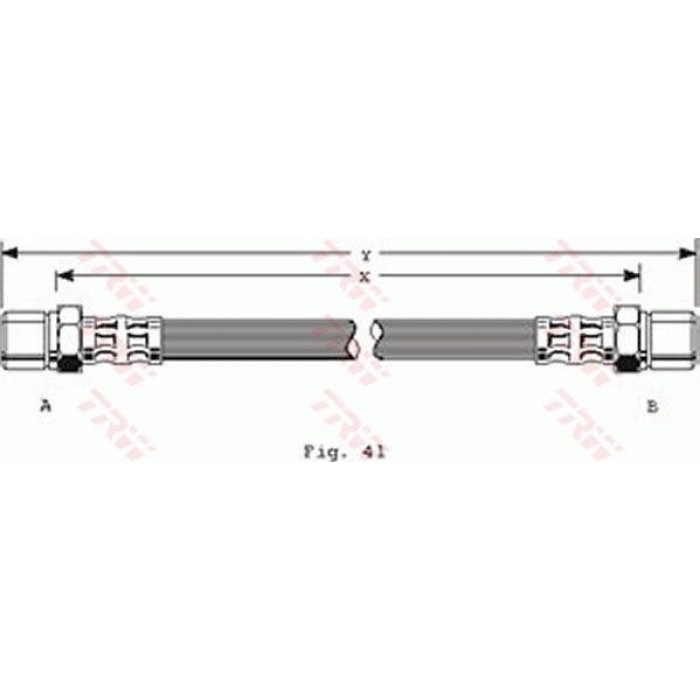 TRW PHA210 Bremsschlauch