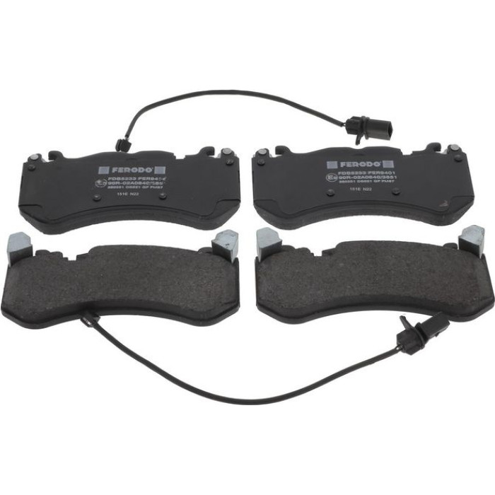 Ferodo FDB5233 Bremsbelagsatz, Scheibenbremse PREMIER ECO FRICTION Ferodo FDB5233 Bremsbelagsatz, Scheibenbremse PREMIER ECO FRICTION