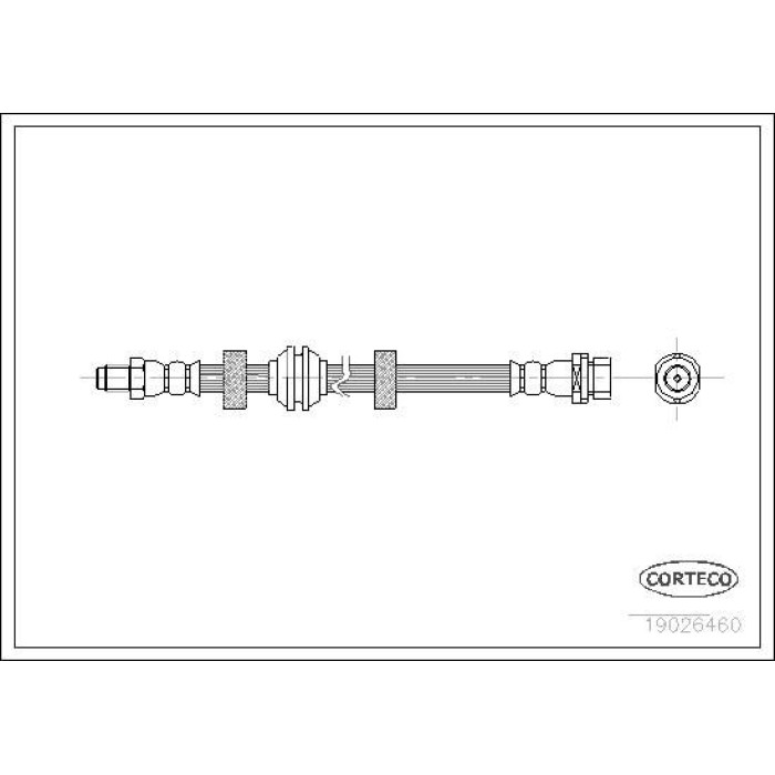 Corteco 19026460 Bremsschlauch