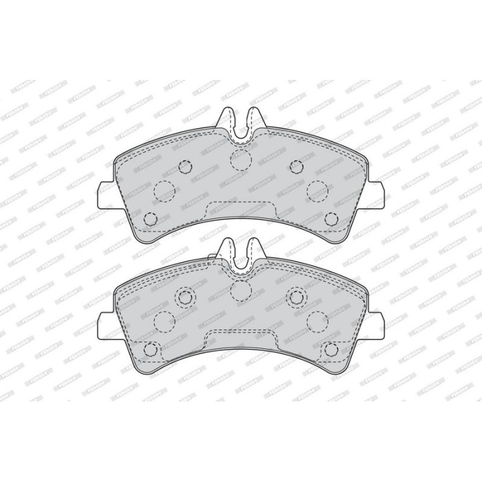 Ferodo FVR4429 Bremsbelagsatz, Scheibenbremse PREMIER ECO FRICTION Ferodo FVR4429 Bremsbelagsatz, Scheibenbremse PREMIER ECO FRICTION