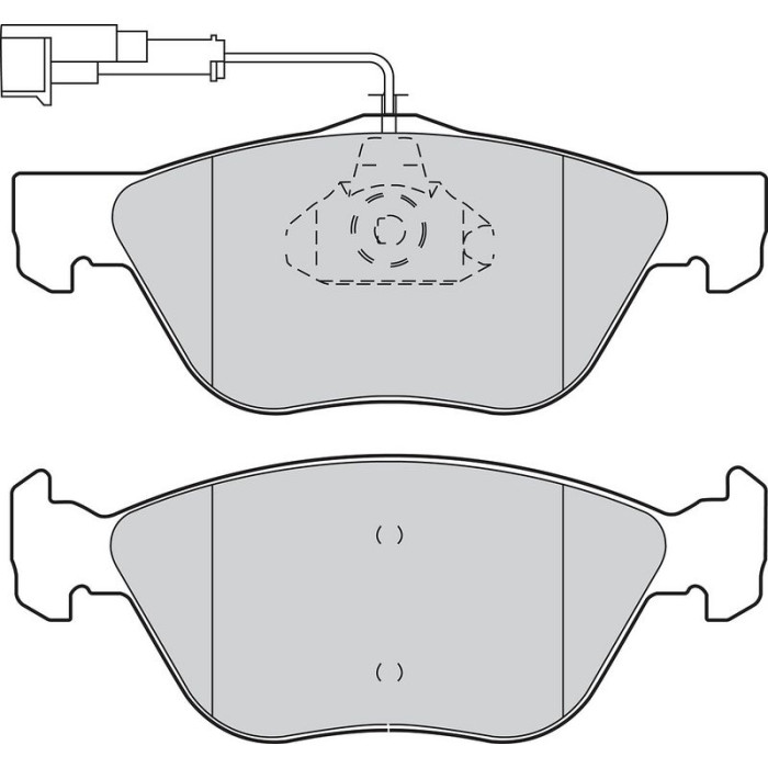 Valeo 301065 Bremsbelagsatz, Scheibenbremse ESSENTIAL