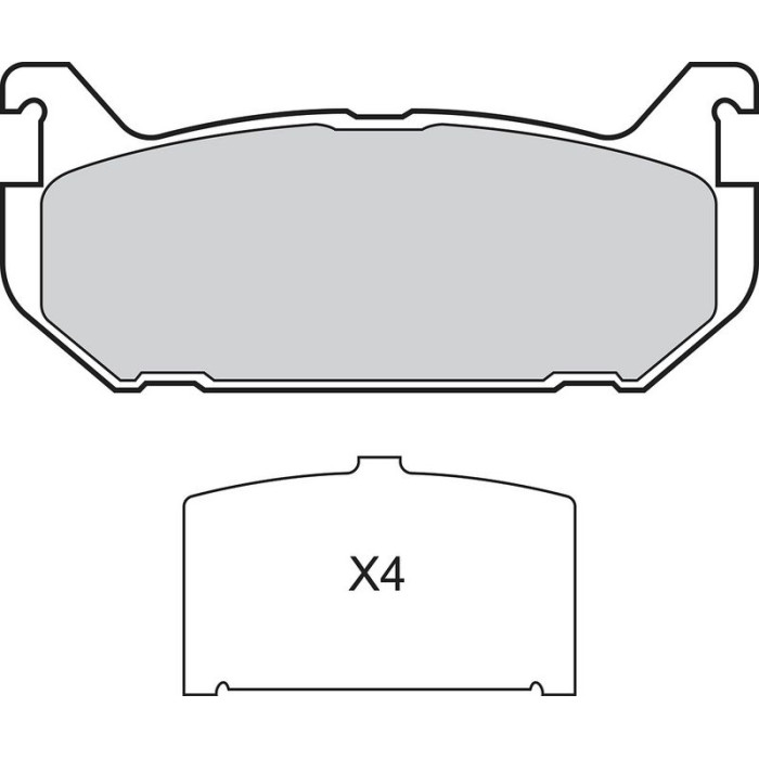 Valeo 302862 Bremsbelagsatz, Scheibenbremse ESSENTIAL