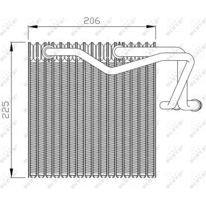 NRF 36095 Verdampfer, Klimaanlage NRF 36095 Verdampfer, Klimaanlage