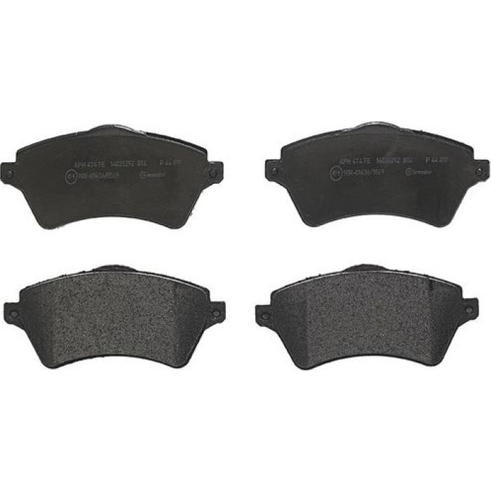 Brembo P 44 011 Bremsbelagsatz, Scheibenbremse PRIME LINE Brembo P 44 011 Bremsbelagsatz, Scheibenbremse PRIME LINE