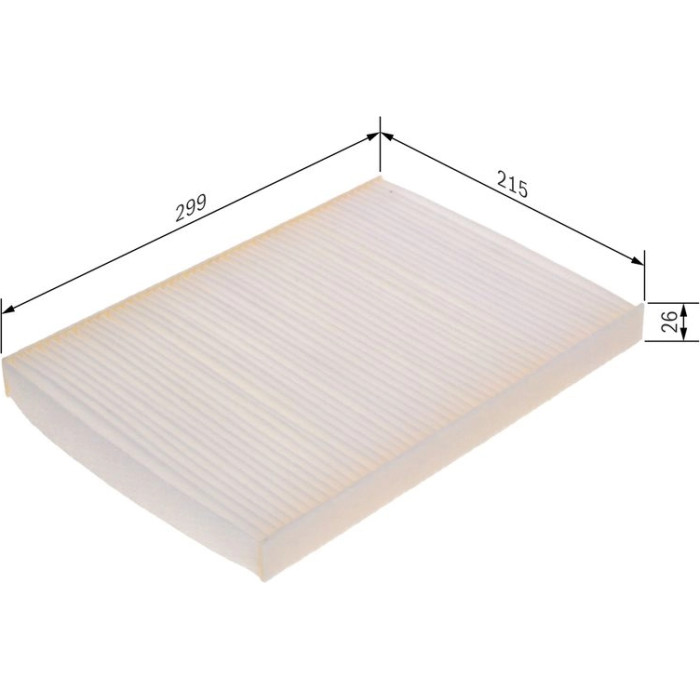 BOSCH 1 987 435 112 Filter, Innenraumluft BOSCH 1 987 435 112 Filter, Innenraumluft