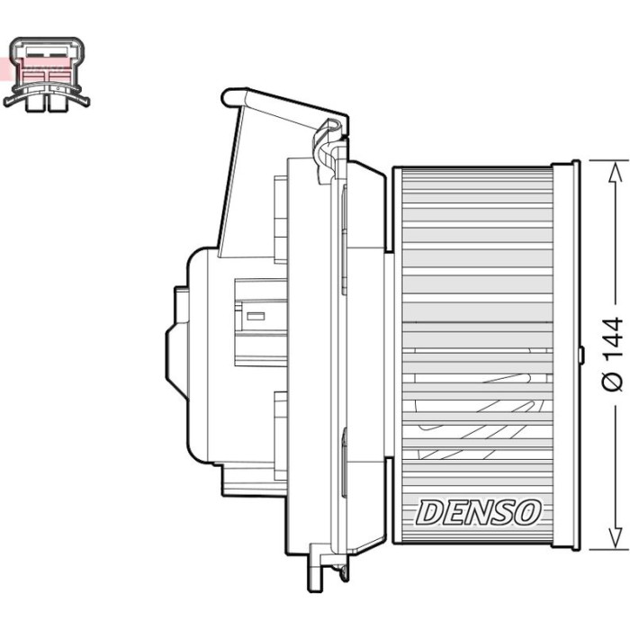 Denso DEA21013 Innenraumgebläse