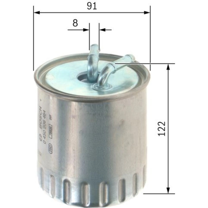 BOSCH 0 450 906 464 Kraftstofffilter