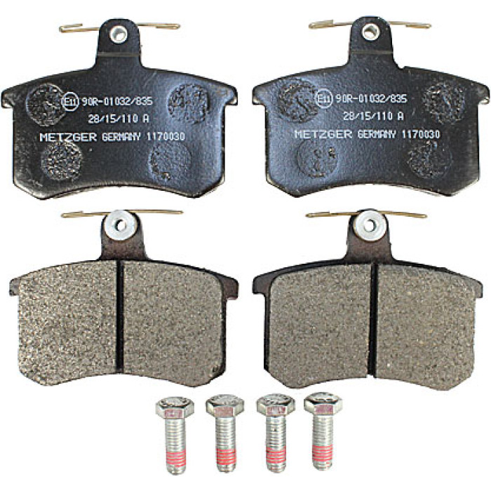 Metzger 1170030 Bremsbelagsatz, Scheibenbremse Metzger 1170030 Bremsbelagsatz, Scheibenbremse