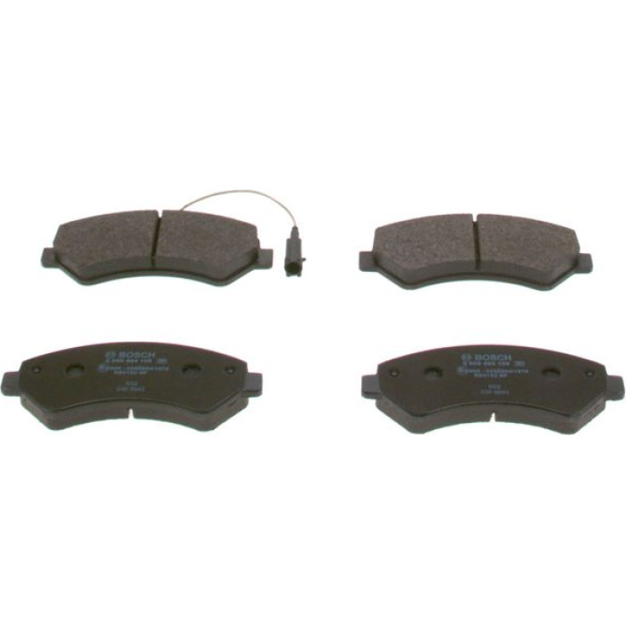 BOSCH 0 986 494 109 Bremsbelagsatz, Scheibenbremse BOSCH 0 986 494 109 Bremsbelagsatz, Scheibenbremse
