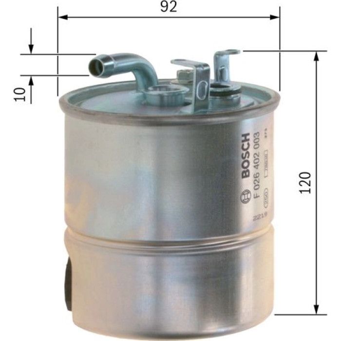 BOSCH F 026 402 003 Kraftstofffilter BOSCH F 026 402 003 Kraftstofffilter
