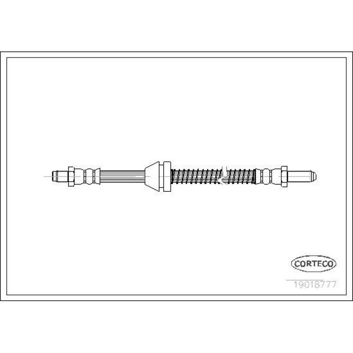Corteco 19018777 Bremsschlauch