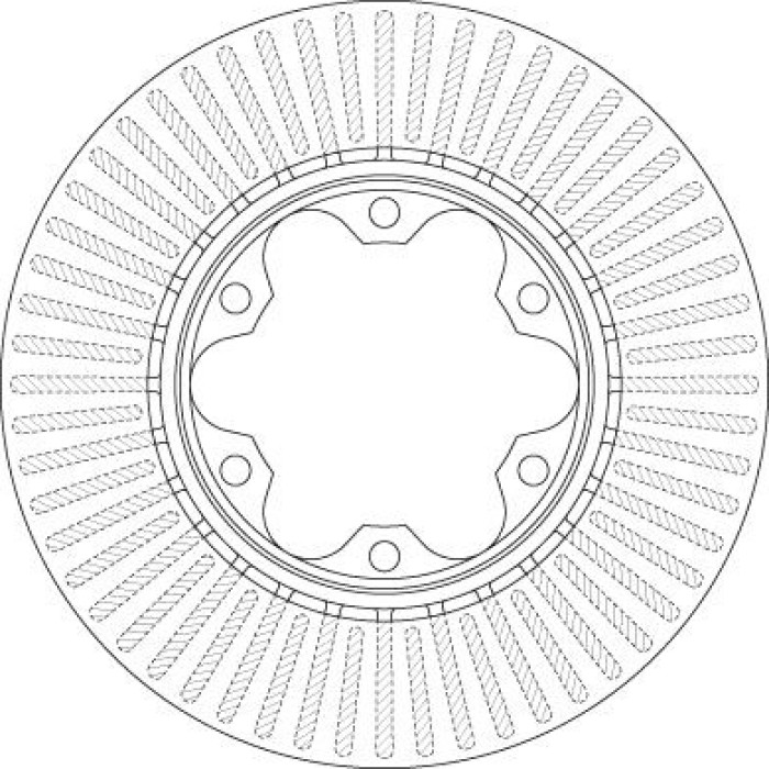 TRW DF6481 Bremsscheibe