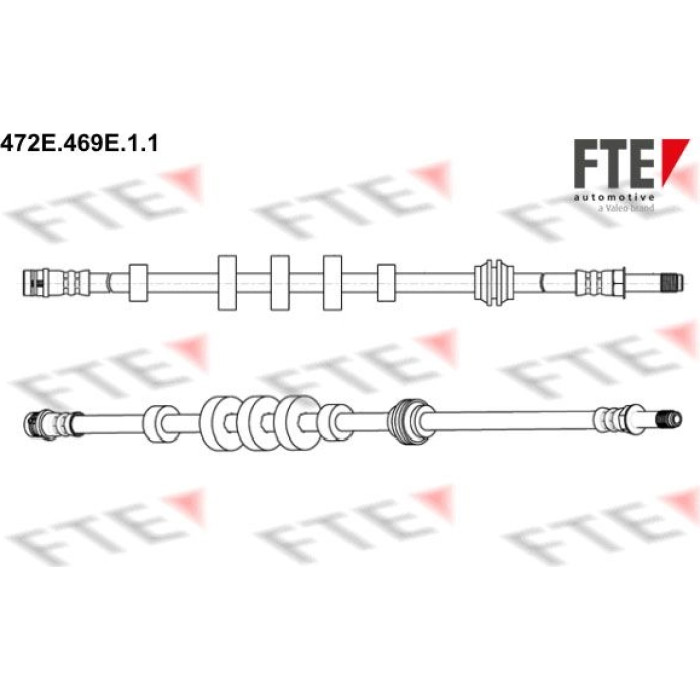 FTE 9240673 Bremsschlauch FTE 9240673 Bremsschlauch