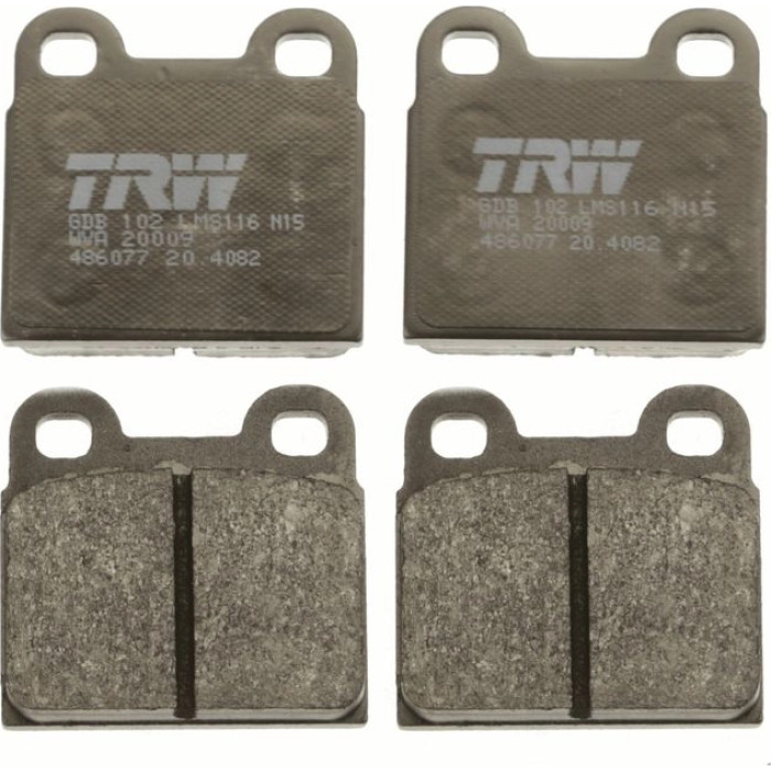 TRW GDB102 Bremsbelagsatz, Scheibenbremse COTEC