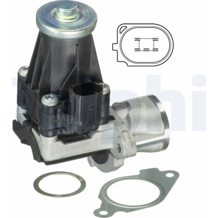 Delphi EG10443-12B1 AGR-Ventil Delphi EG10443-12B1 AGR-Ventil