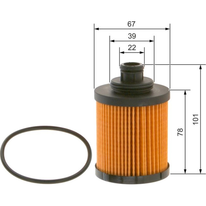 BOSCH F 026 407 067 Ölfilter BOSCH F 026 407 067 Ölfilter