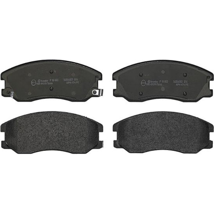 Brembo P 10 003 Bremsbelagsatz, Scheibenbremse PRIME LINE Brembo P 10 003 Bremsbelagsatz, Scheibenbremse PRIME LINE
