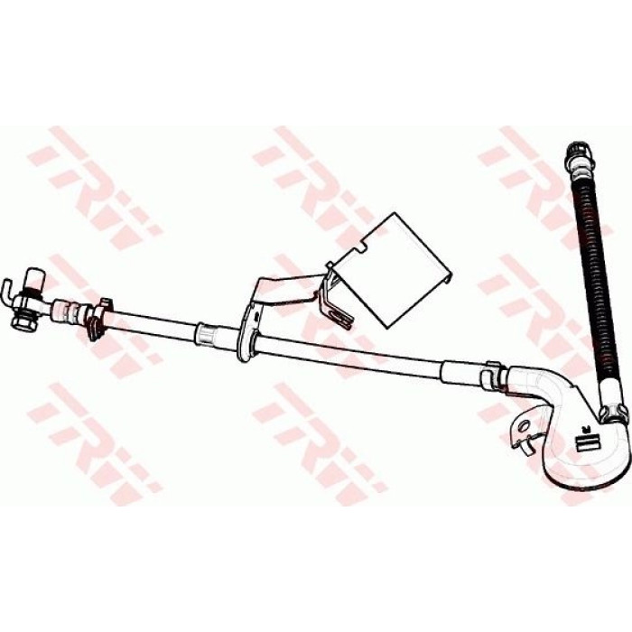 TRW PHD976 Bremsschlauch TRW PHD976 Bremsschlauch