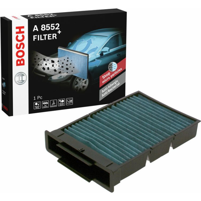 BOSCH 0 986 628 552 Innenraumfilter FILTER+
