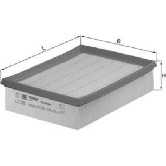 Knecht LX 598 Luftfilter