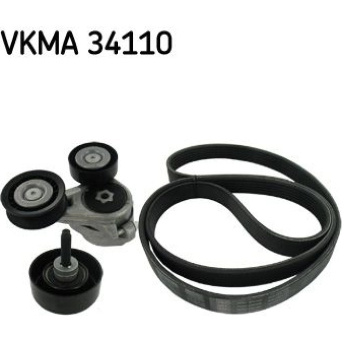 SKF VKMA 34110 Keilrippenriemensatz SKF VKMA 34110 Keilrippenriemensatz