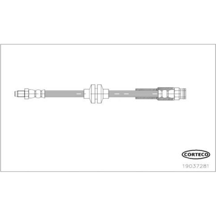 Corteco 19037281 Bremsschlauch