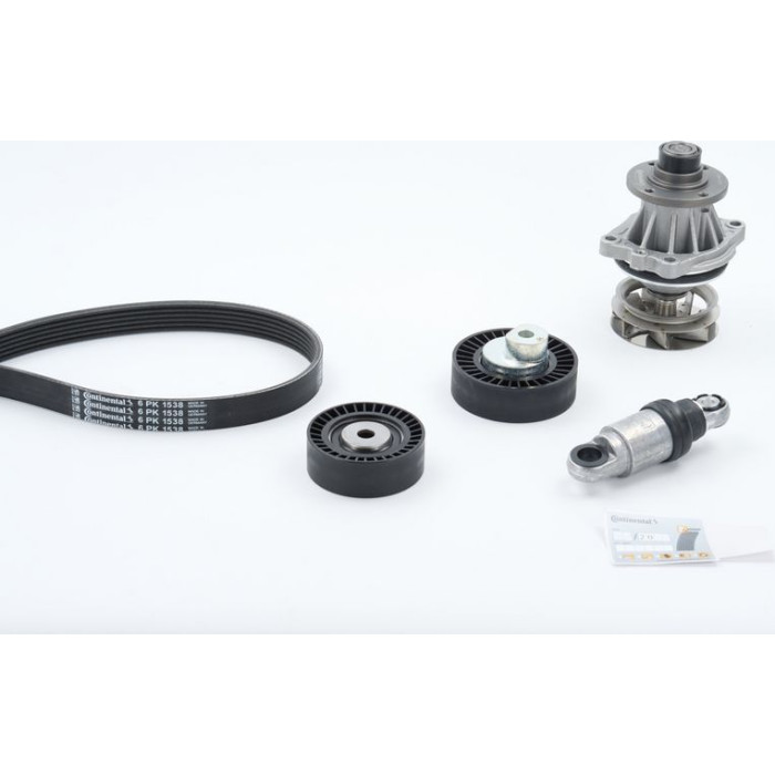 ContiTech 6PK1538WP2 Wasserpumpe + Keilrippenriemensatz